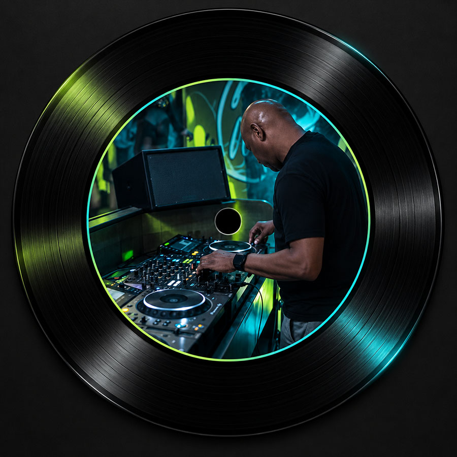 Tony Carrasco vinyl portrait artwork